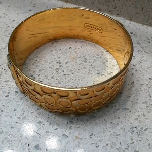 Gold Coach bangle